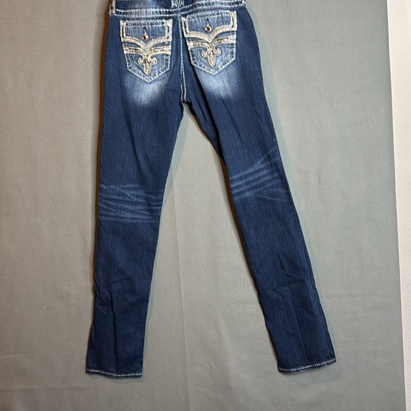 Rock Revival Women's Blue Jeans 29X32 - Picture 8 of 10